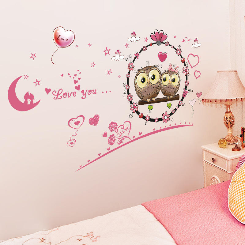 Lovely Owls - Wall Sticker