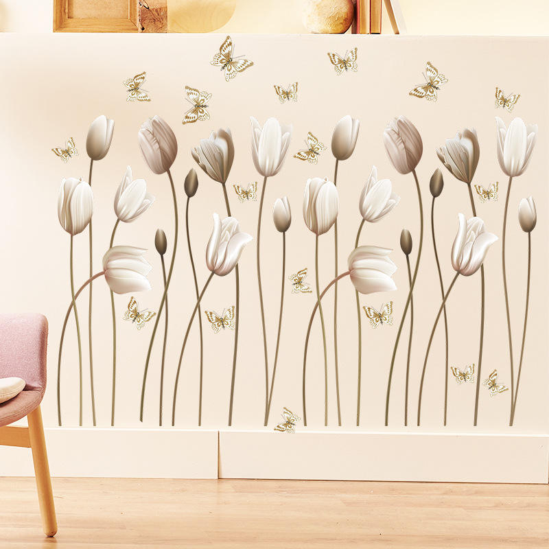 Flowers & Butterflies - Wall Stickers