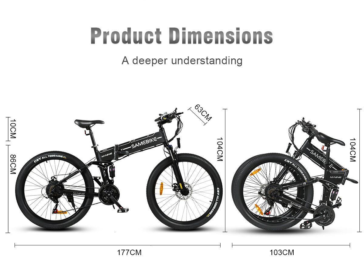 SameBike Helios Pro [L26 II FT] _ 750W 48V 12.5Ah