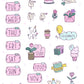 Weekdays Planner - Sticker Set