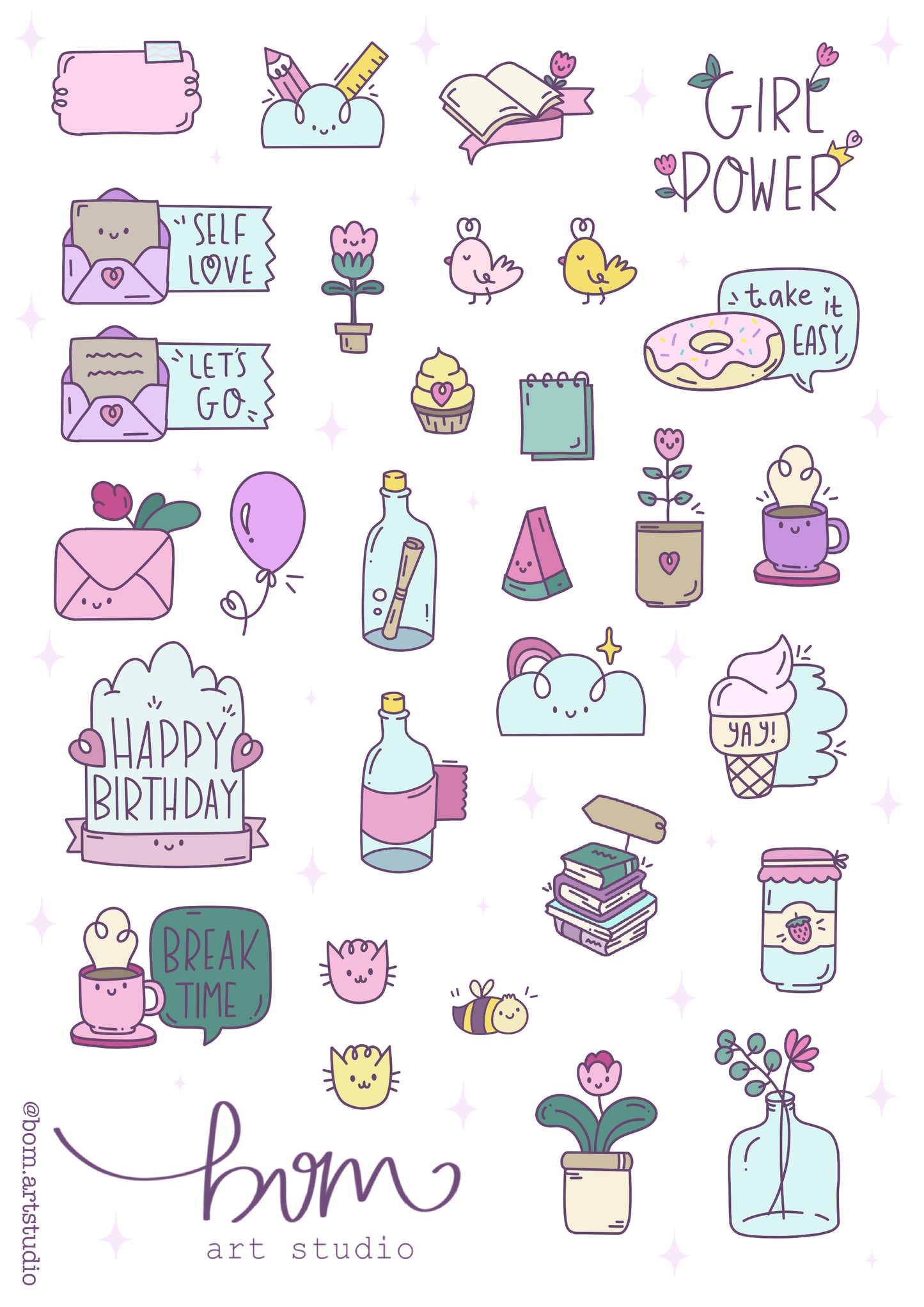 Self Love - Sticker Set