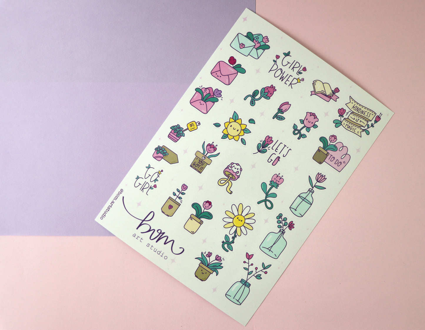 Girl Power - Sticker Set