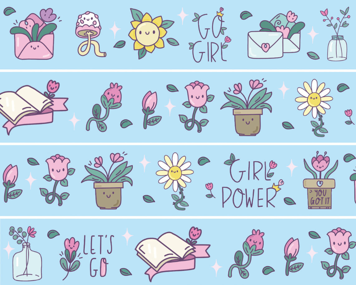 Girl Power Design - Washi Tape