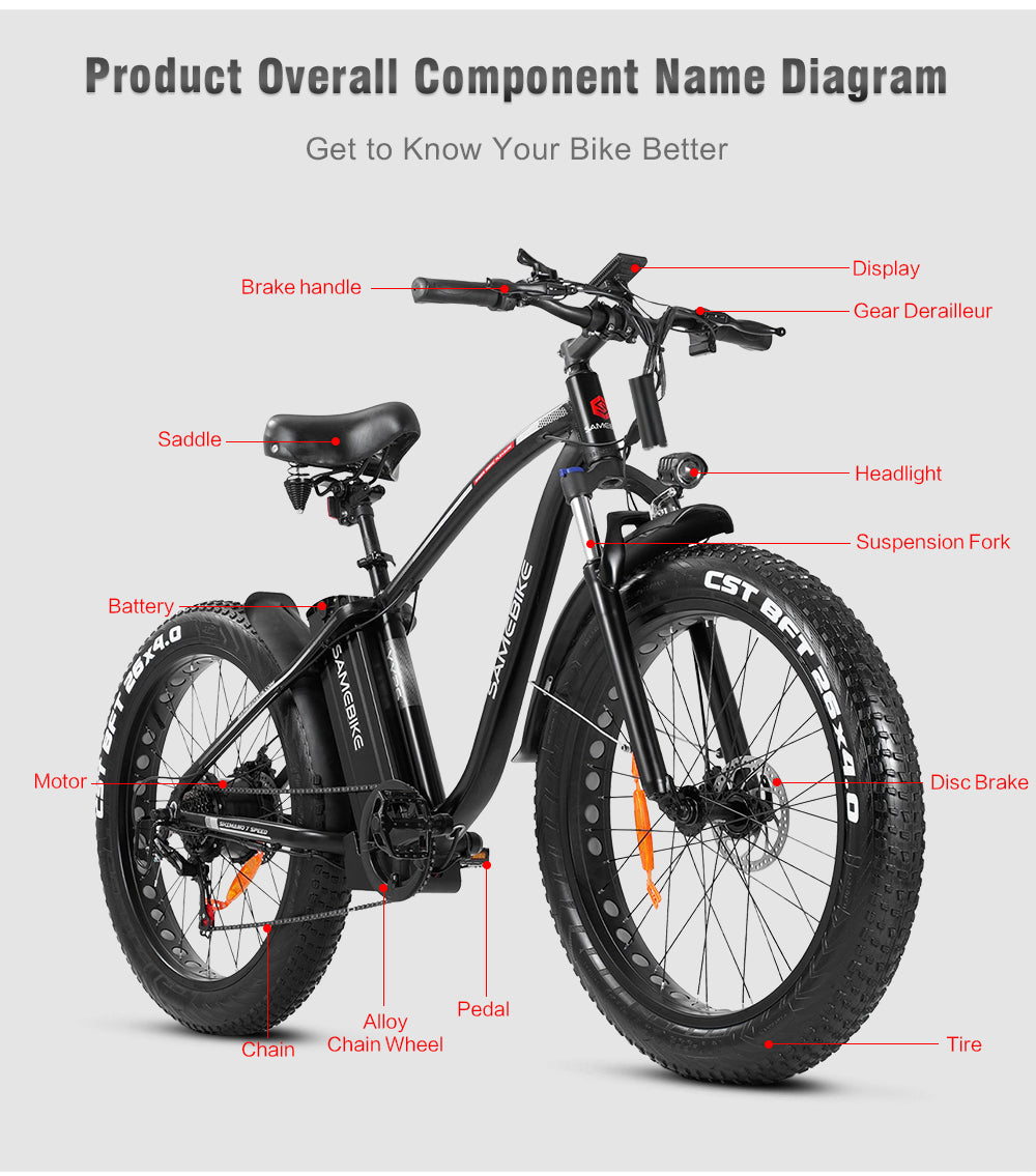 SameBike Lantern [YY26] _ 750W 48V 15Ah