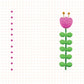 Pink Flower - Memo Pad